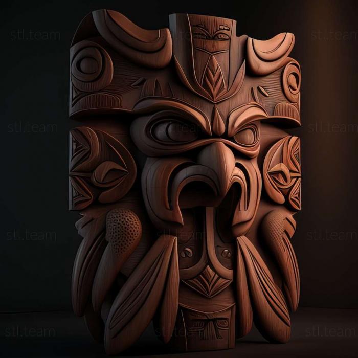 3D model totem (STL)